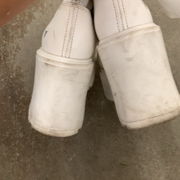 Windsor smith baddest buttermilk chunky platform sock boots - Picture 4 of 8